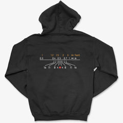 Hoodie Black / S Field Scale - Zip Hoodie
