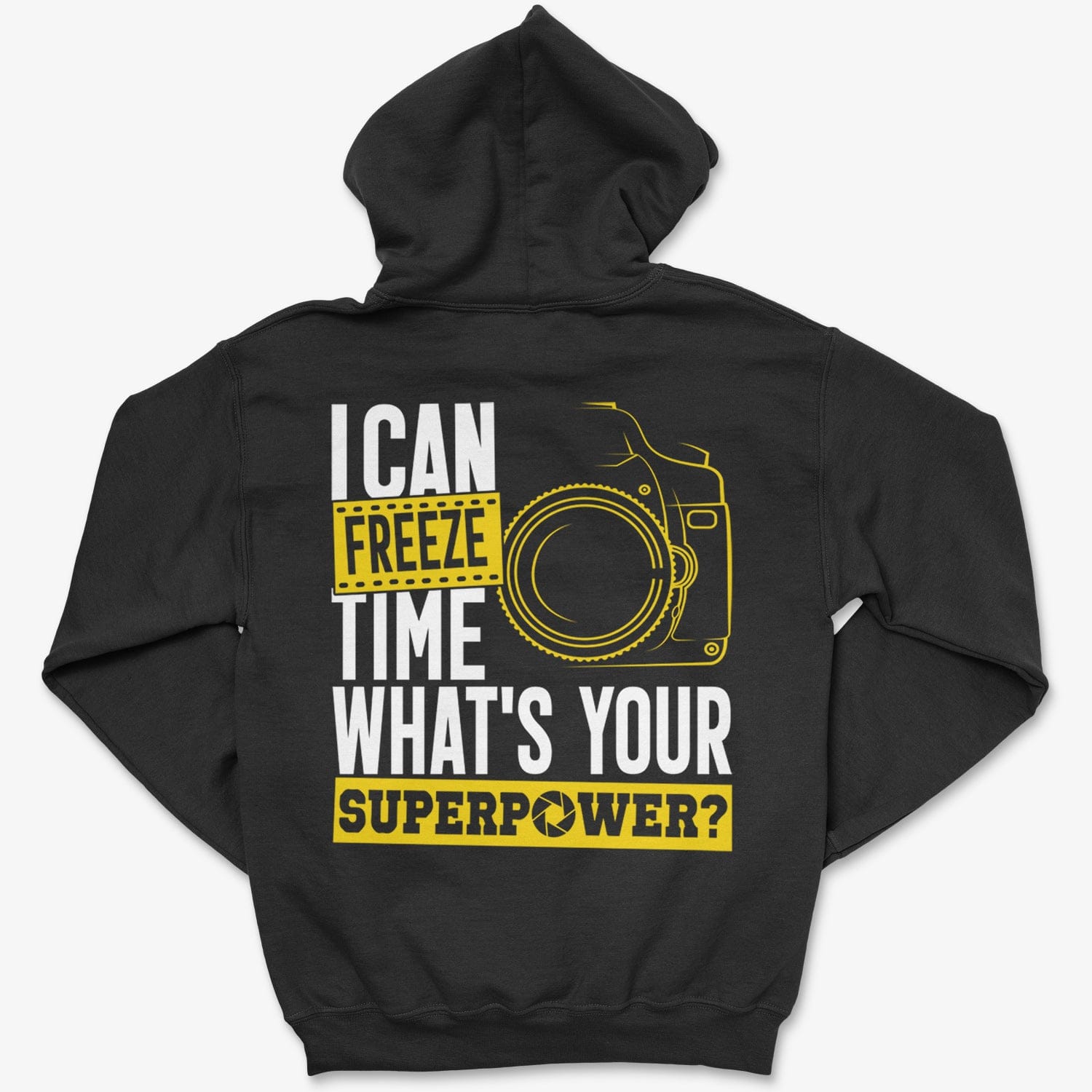 Hoodie Black / S Freeze Time - Pullover Hoodie