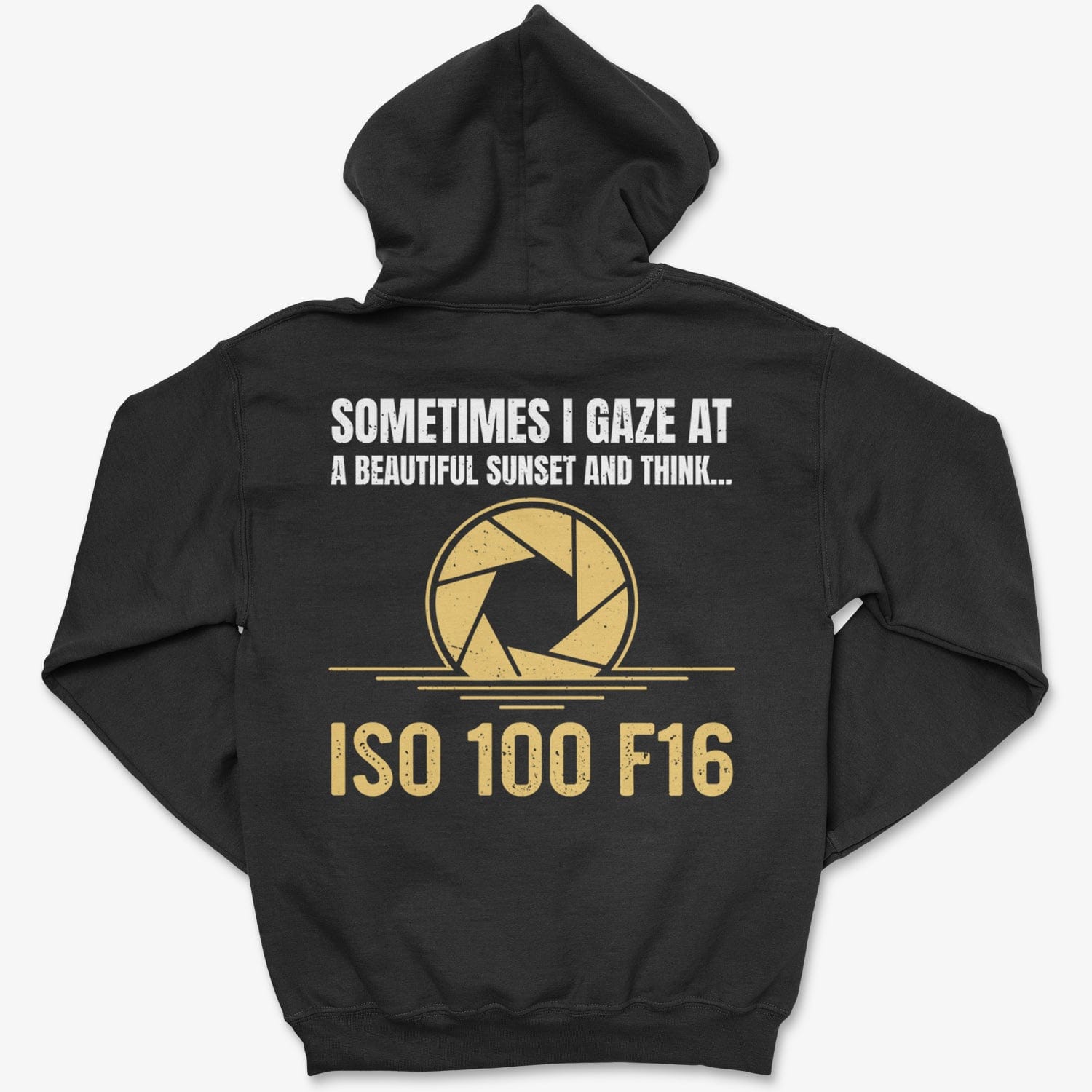 Hoodie Black / S ISO 100 F16 - Pullover Hoodie