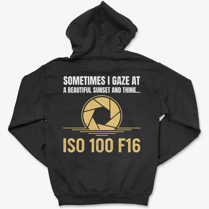 Hoodie Black / S ISO 100 F16 - Pullover Hoodie