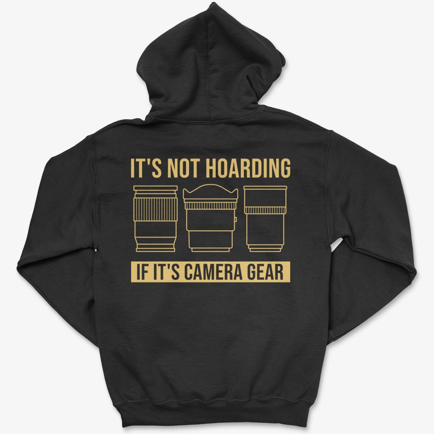 Hoodie Black / S It's Not Hoarding - Zip Hoodie