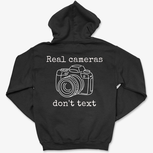 Hoodie Black / S Real Cameras - Pullover Hoodie