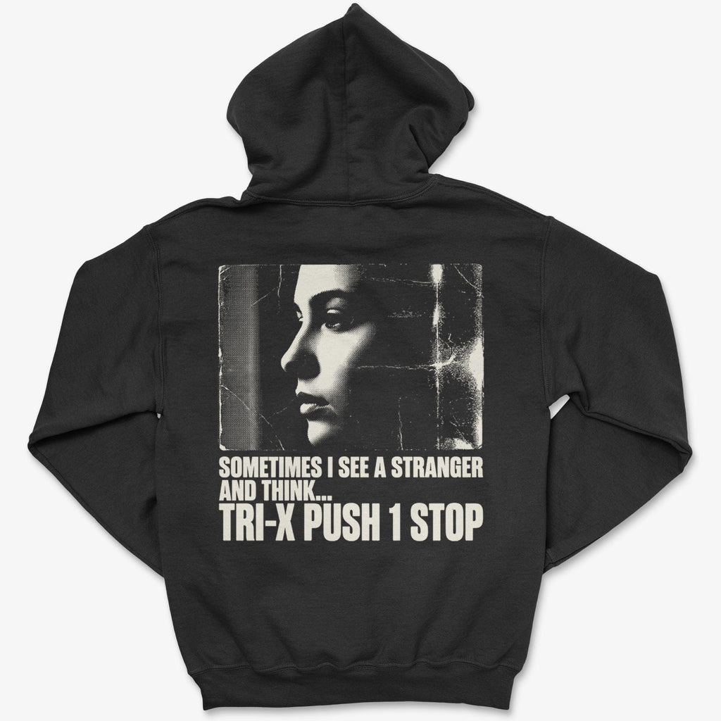 Hoodie Black / S See A Stranger - Zip Hoodie