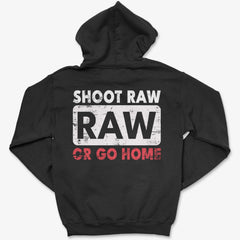 Hoodie Black / S Shoot RAW - Pullover Hoodie