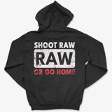 Hoodie Black / S Shoot RAW - Zip Hoodie
