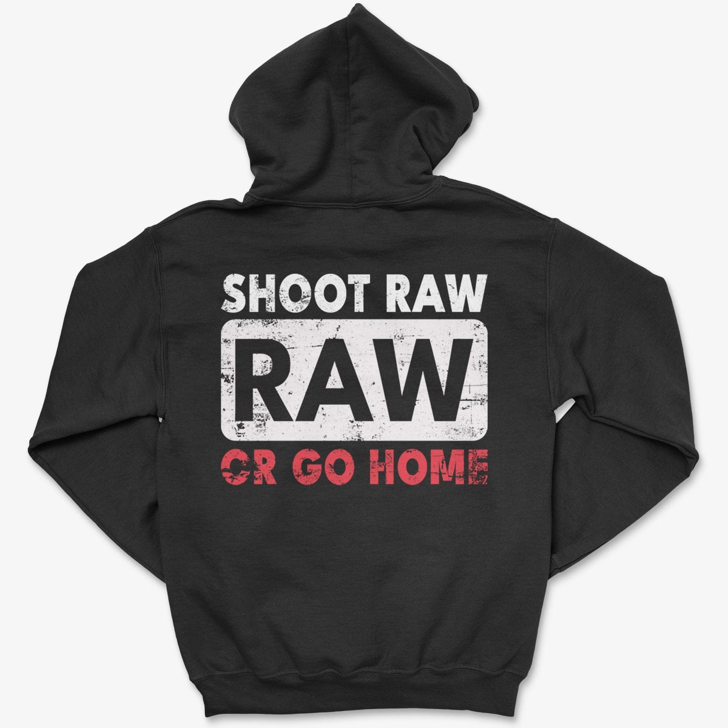 Hoodie Black / S Shoot RAW - Zip Hoodie