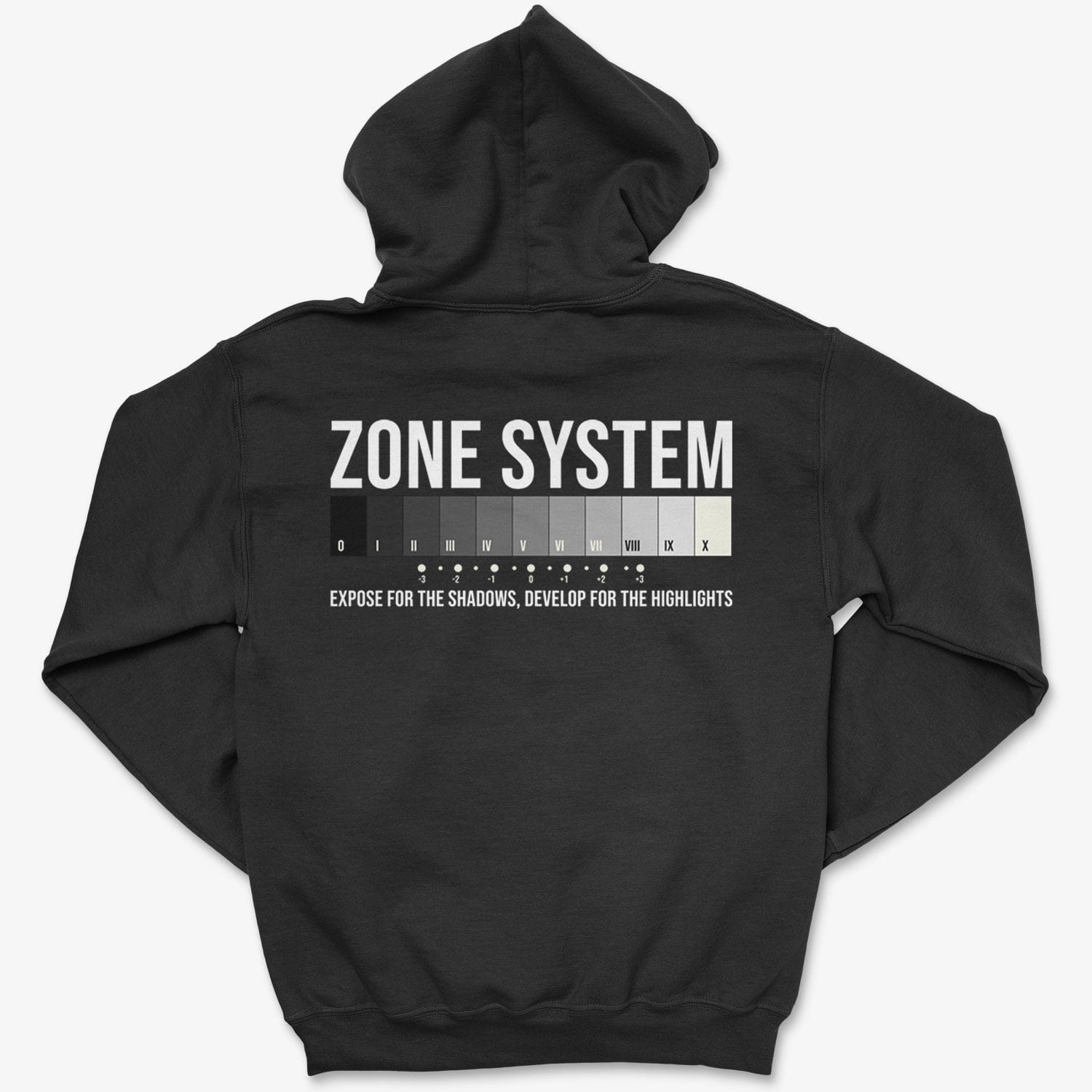 Hoodie Black / S Zone System - Zip Hoodie