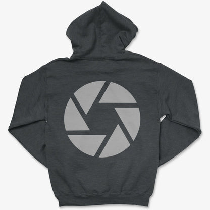 Hoodie Dark Heather / S Aperture - Zip Hoodie