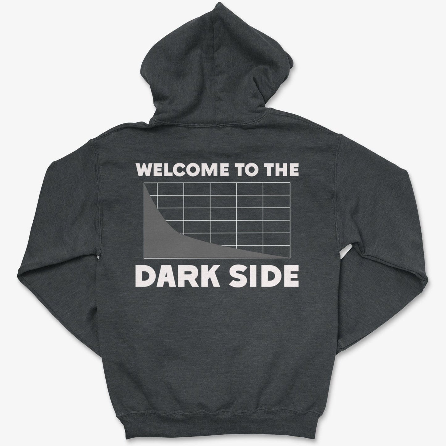 Hoodie Dark Heather / S Dark Side - Pullover Hoodie