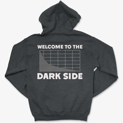 Hoodie Dark Heather / S Dark Side - Zip Hoodie