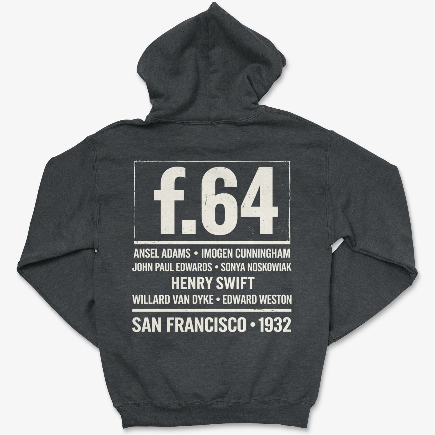 Hoodie Dark Heather / S f.64 - Zip Hoodie