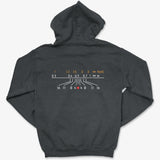 Hoodie Dark Heather / S Field Scale - Zip Hoodie
