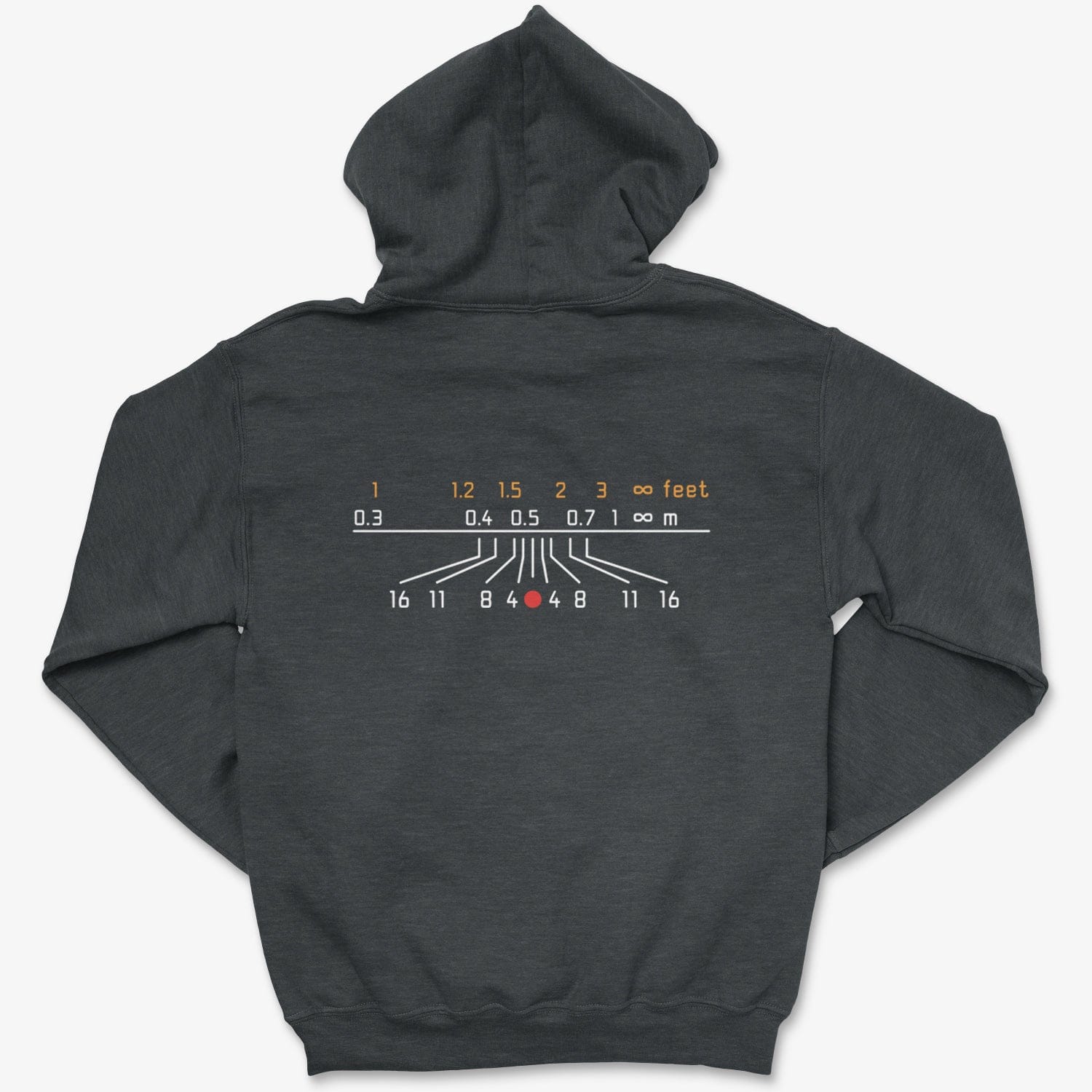 Hoodie Dark Heather / S Field Scale - Zip Hoodie