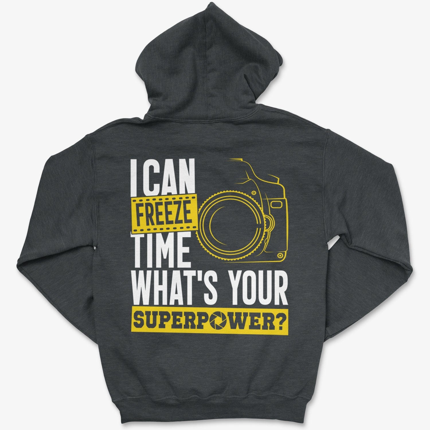 Hoodie Dark Heather / S Freeze Time - Pullover Hoodie