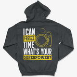 Hoodie Dark Heather / S Freeze Time - Pullover Hoodie