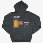 Hoodie Dark Heather / S I'm Your Father - Zip Hoodie