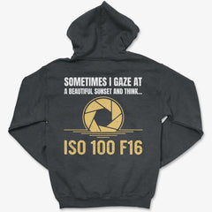 Hoodie Dark Heather / S ISO 100 F16 - Zip Hoodie