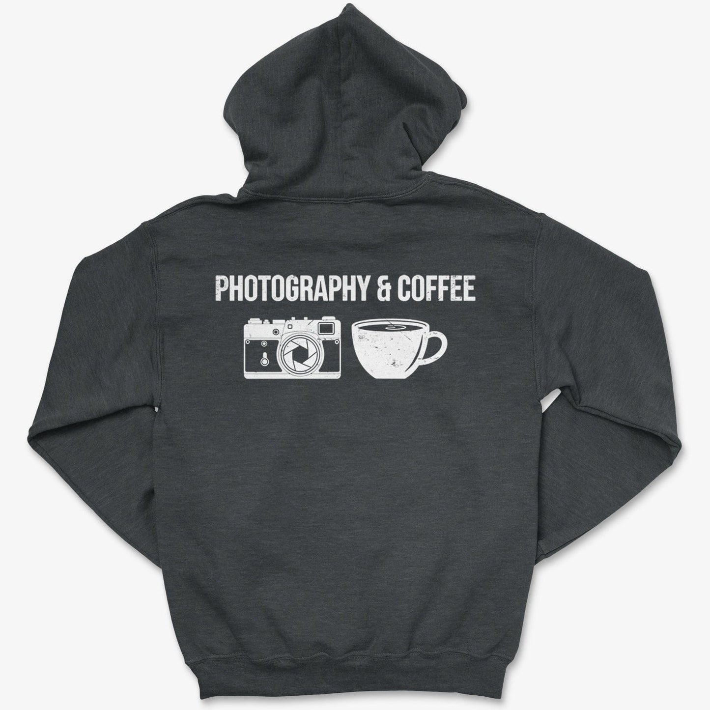 Hoodie Dark Heather / S Photography & Coffee - Pullover Hoodie