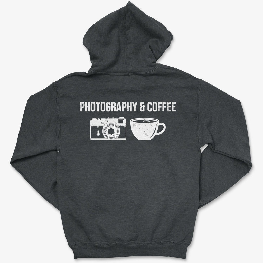 Hoodie Dark Heather / S Photography & Coffee - Zip Hoodie