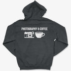 Hoodie Dark Heather / S Photography & Coffee - Zip Hoodie