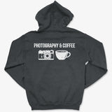 Hoodie Dark Heather / S Photography & Coffee - Zip Hoodie