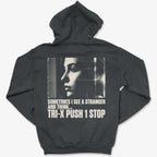 Hoodie Dark Heather / S See A Stranger - Zip Hoodie