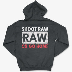 Hoodie Dark Heather / S Shoot RAW - Pullover Hoodie