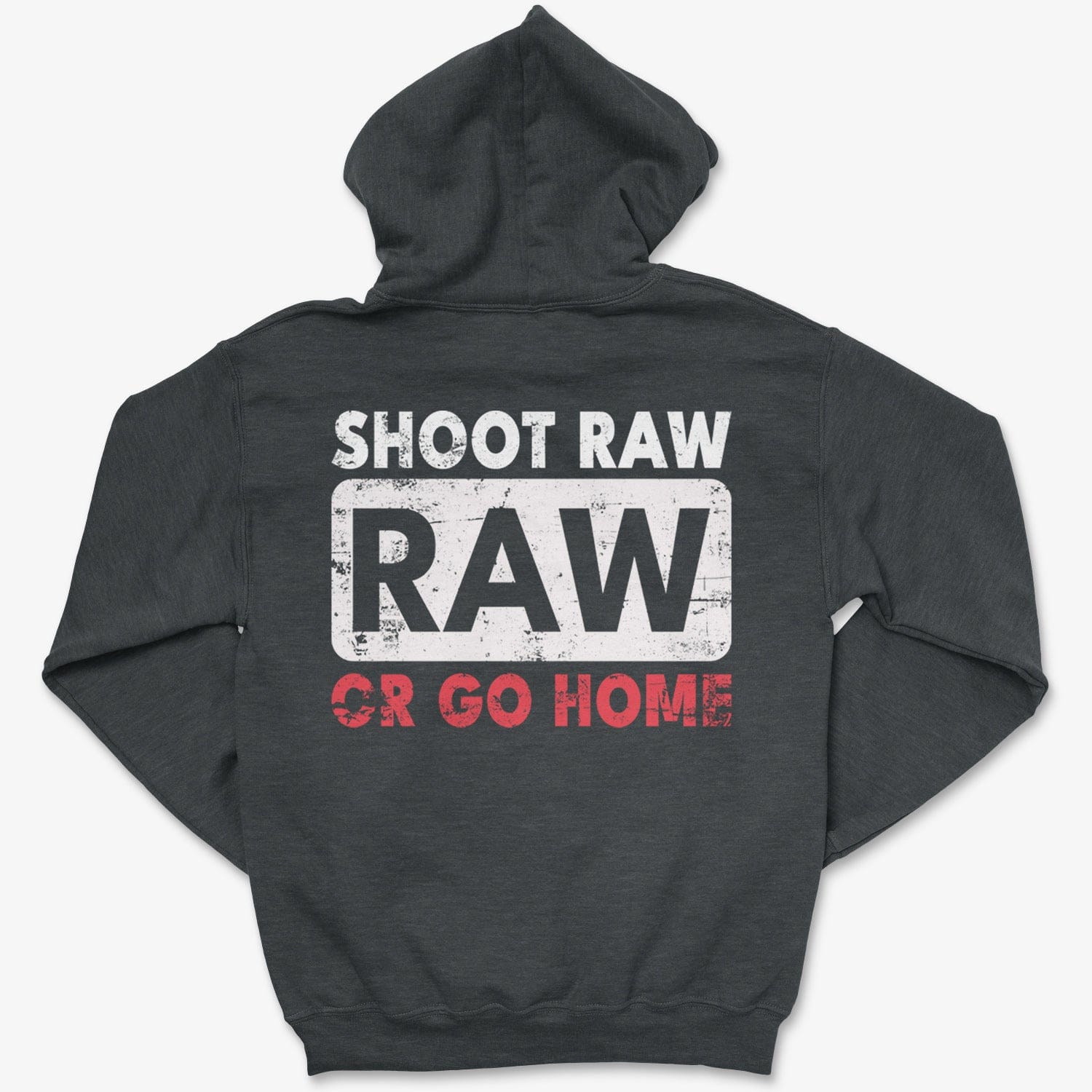 Hoodie Dark Heather / S Shoot RAW - Zip Hoodie