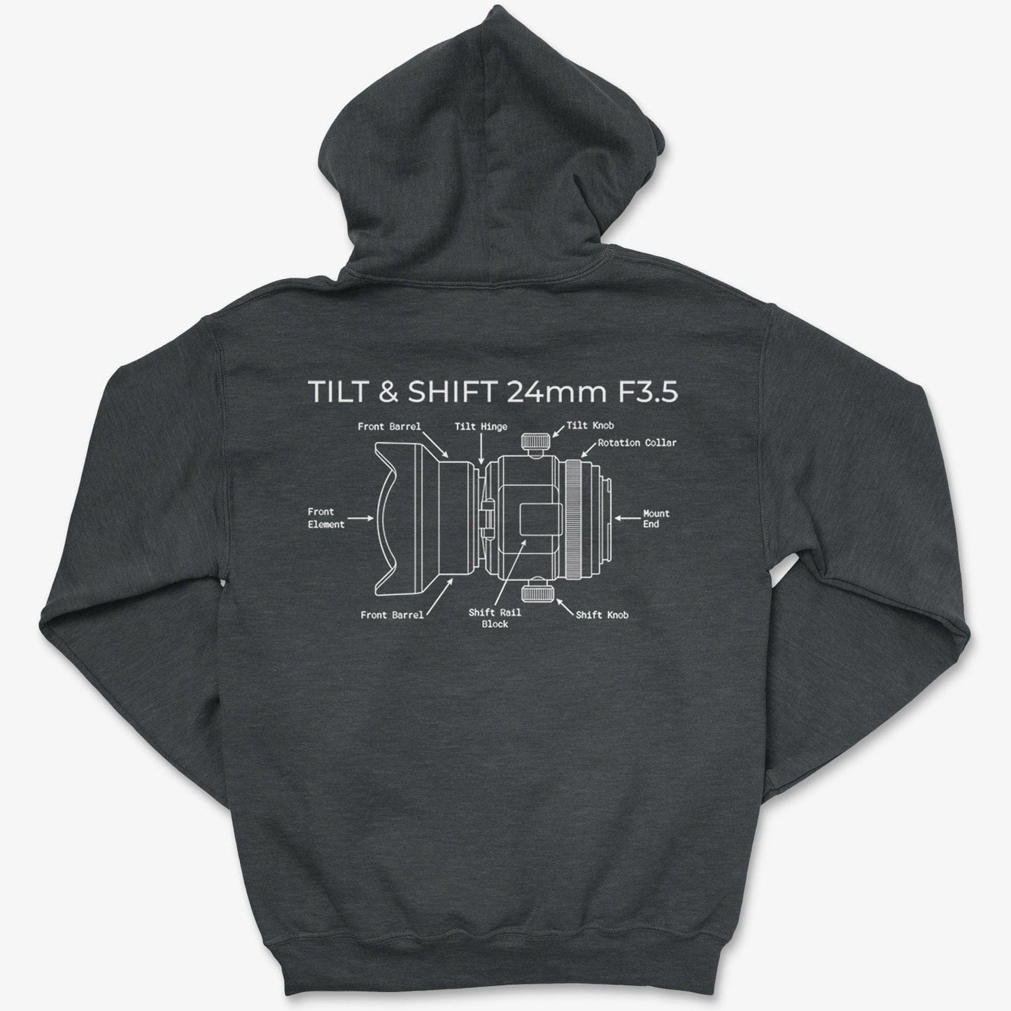 Hoodie Dark Heather / S Tilt-Shift 24 BP - Zip Hoodie