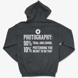 Hoodie Dark Heather / S Trial & Error - Zip Hoodie