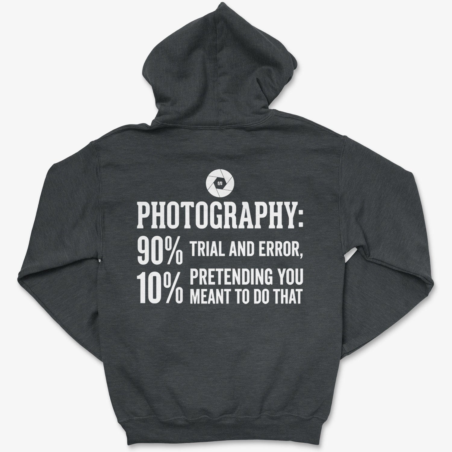 Hoodie Dark Heather / S Trial & Error - Zip Hoodie