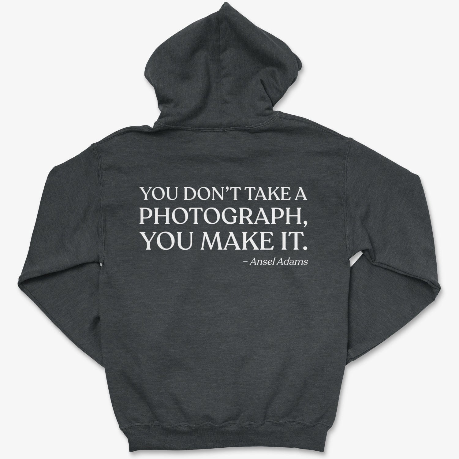 Hoodie Dark Heather / S You Make It - Pullover Hoodie