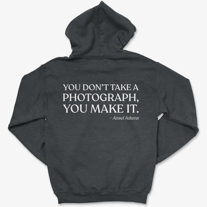 Hoodie Dark Heather / S You Make It - Pullover Hoodie