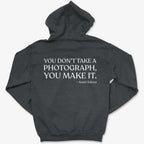 Hoodie Dark Heather / S You Make It - Zip Hoodie