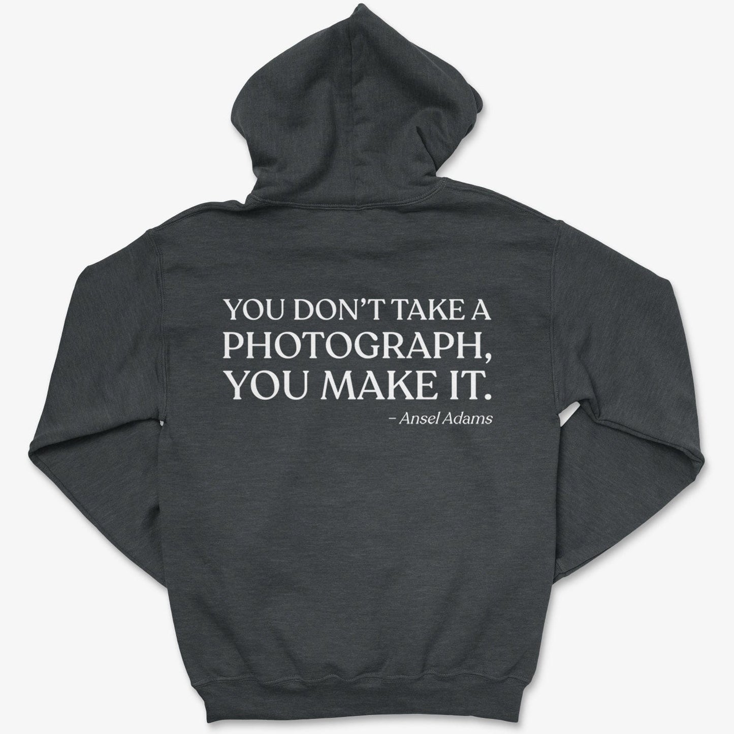 Hoodie Dark Heather / S You Make It - Zip Hoodie