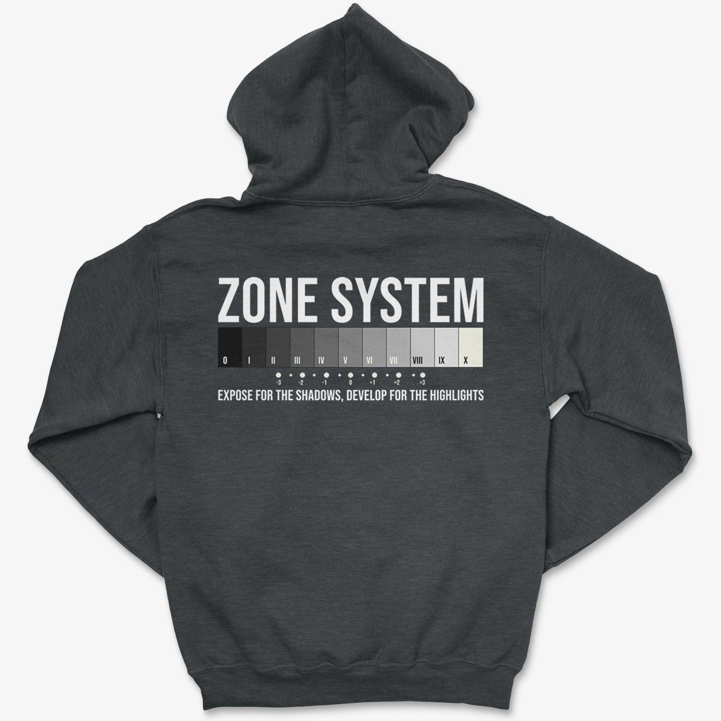 Hoodie Dark Heather / S Zone System - Zip Hoodie