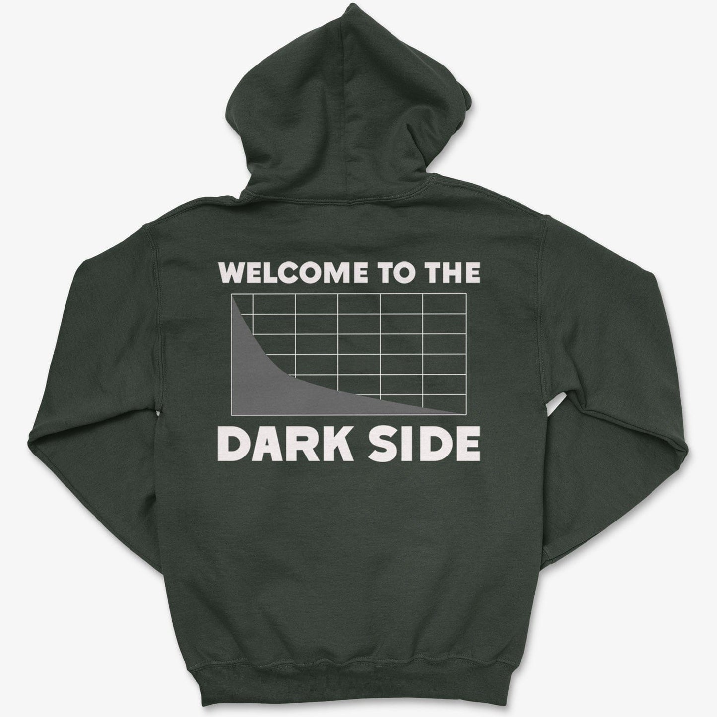 Hoodie Forest Green / S Dark Side - Zip Hoodie