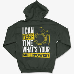 Hoodie Forest Green / S Freeze Time - Zip Hoodie