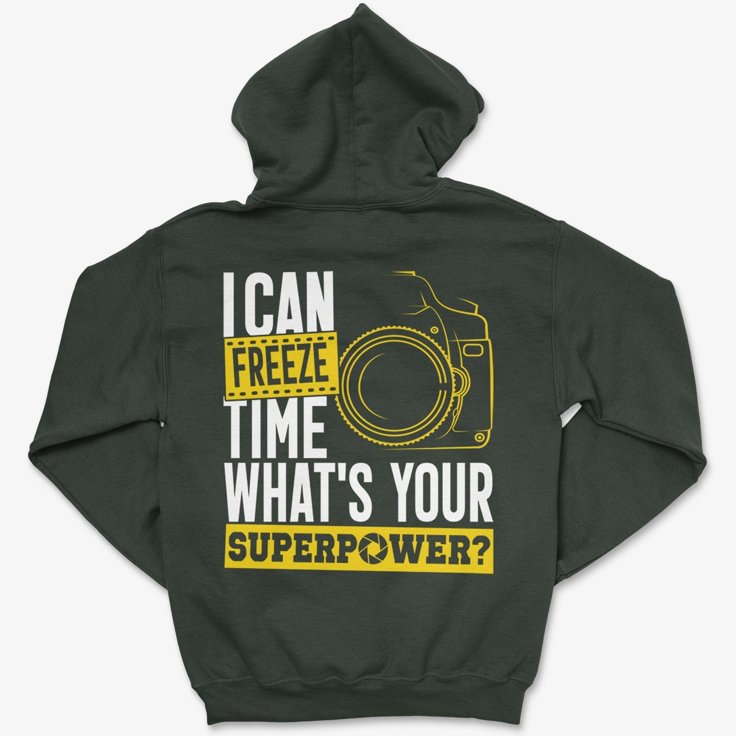 Hoodie Forest Green / S Freeze Time - Zip Hoodie