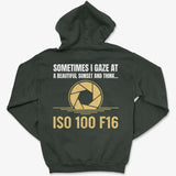 Hoodie Forest Green / S ISO 100 F16 - Zip Hoodie
