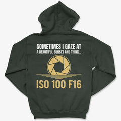 Hoodie Forest Green / S ISO 100 F16 - Zip Hoodie