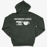 Hoodie Forest Green / S Photography & Coffee - Zip Hoodie