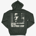 Hoodie Forest Green / S See A Stranger - Zip Hoodie