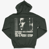 Hoodie Forest Green / S See A Stranger - Zip Hoodie