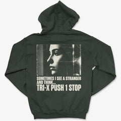 Hoodie Forest Green / S See A Stranger - Zip Hoodie