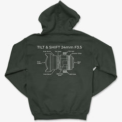 Hoodie Forest Green / S Tilt-Shift 24 BP - Zip Hoodie