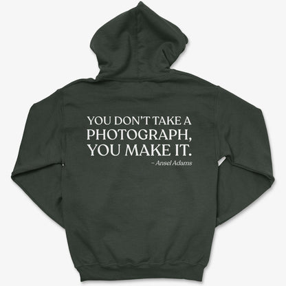 Hoodie Forest Green / S You Make It - Zip Hoodie