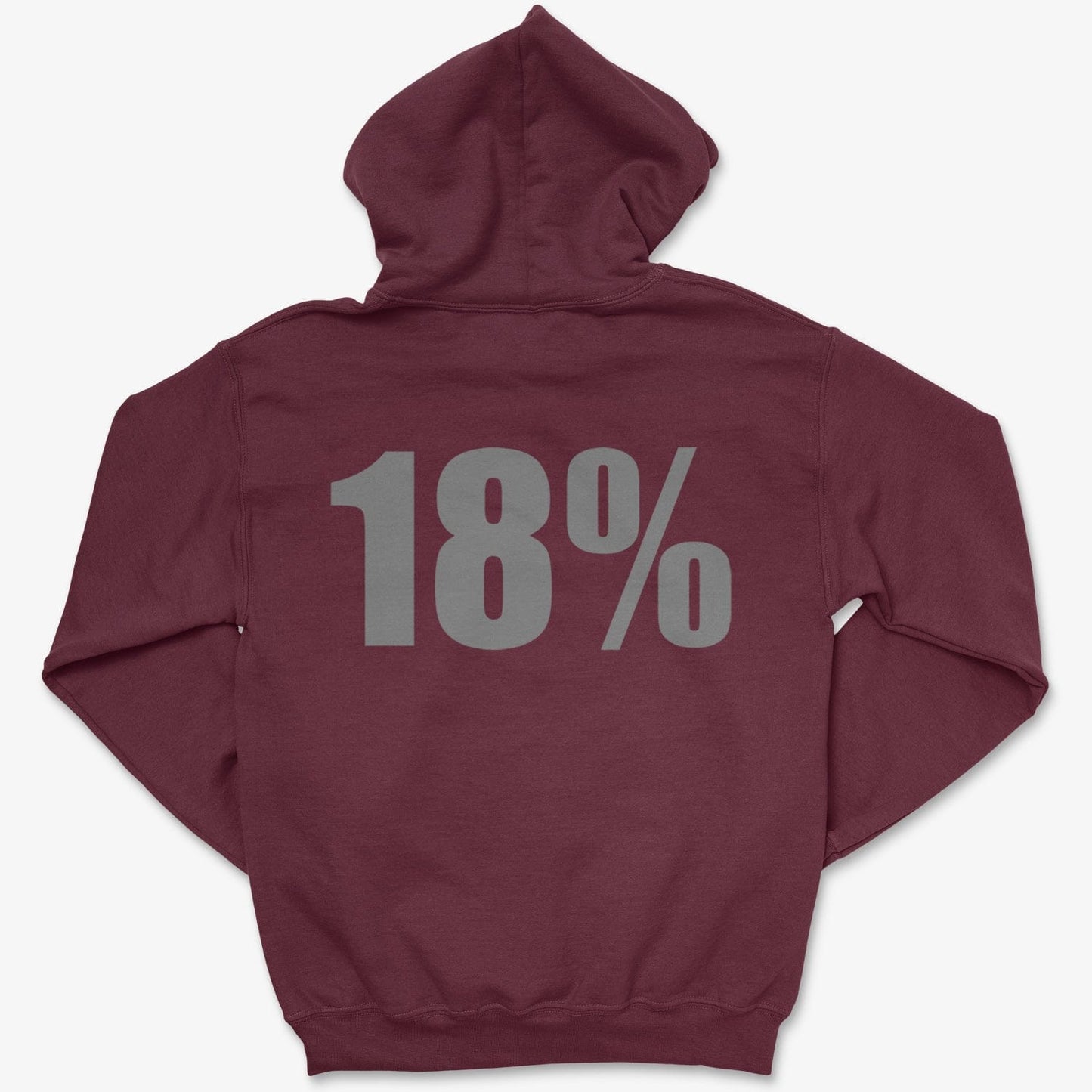 Hoodie Maroon / S 18% Grey - Pullover Hoodie