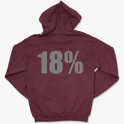 Hoodie Maroon / S 18% Grey - Zip Hoodie