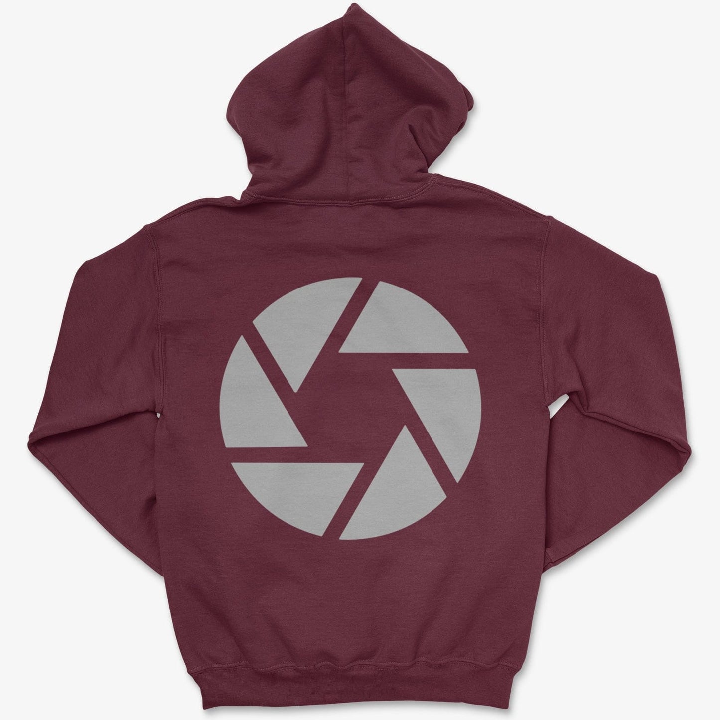 Hoodie Maroon / S Aperture - Zip Hoodie